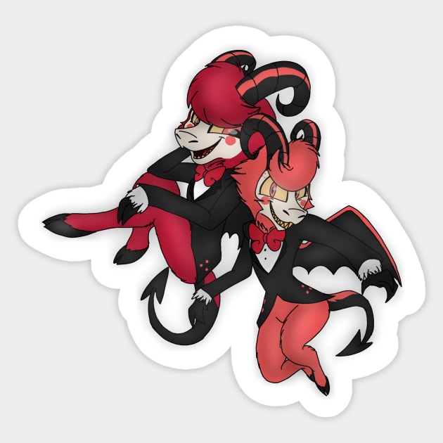 Bringing the Razzle Dazzle Sticker by Thehazbeansky1